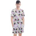 Pattern Pastel Drawing Art Men s Mesh Tee and Shorts Set View1