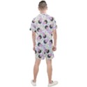 Pattern Pastel Drawing Art Men s Mesh Tee and Shorts Set View2