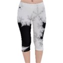 Almond Bread Apple Males Mathematics Velvet Capri Leggings  View1