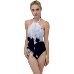 Almond Bread Apple Males Mathematics Go With The Flow One Piece Swimsuit by Ravend