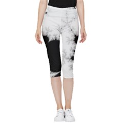 Almond Bread Apple Males Mathematics Inside Out Lightweight Velour Capri Leggings  by Ravend