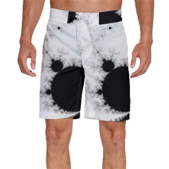 Almond Bread Apple Males Mathematics Men s Beach Shorts by Ravend