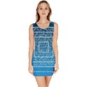 Network Social Abstract Bodycon Dress View1