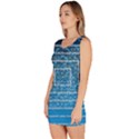 Network Social Abstract Bodycon Dress View2