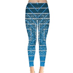 Network Social Abstract Leggings 