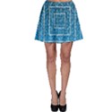 Network Social Abstract Skater Skirt View1