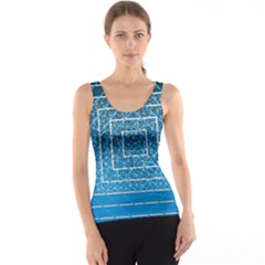 Network Social Abstract Tank Top