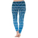 Network Social Abstract Classic Winter Leggings View4