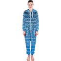 Network Social Abstract Hooded Jumpsuit (Ladies) View1