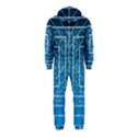 Network Social Abstract Hooded Jumpsuit (Kids) View2