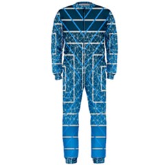 Network Social Abstract OnePiece Jumpsuit (Men)