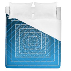 Network Social Abstract Duvet Cover (Queen Size)