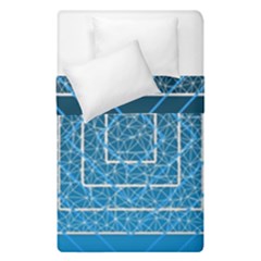 Network Social Abstract Duvet Cover Double Side (Single Size)