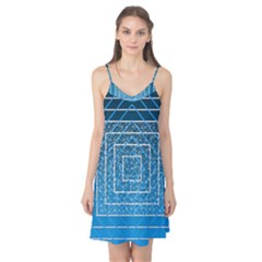 Network Social Abstract Camis Nightgown 