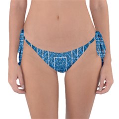 Network Social Abstract Reversible Bikini Bottoms