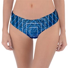 Network Social Abstract Reversible Classic Bikini Bottoms