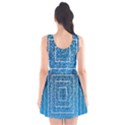 Network Social Abstract Scoop Neck Skater Dress View2