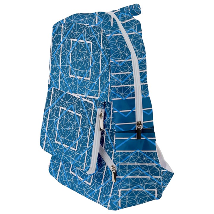 Network Social Abstract Travelers  Backpack