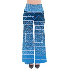 Network Social Abstract So Vintage Palazzo Pants