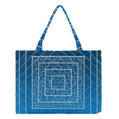 Network Social Abstract Medium Tote Bag