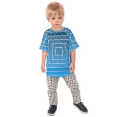 Network Social Abstract Kids  Raglan Tee