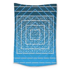 Network Social Abstract Large Tapestry by Ravend