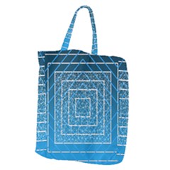 Network Social Abstract Giant Grocery Tote