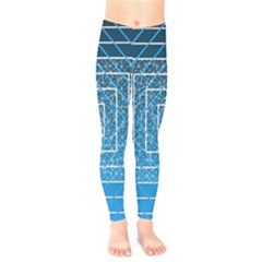 Network Social Abstract Kids  Leggings