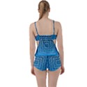 Network Social Abstract Boyleg Tankini Set  View2