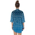 Network Social Abstract Open Front Chiffon Kimono View2