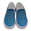 Network Social Abstract Women s Canvas Slip Ons View1