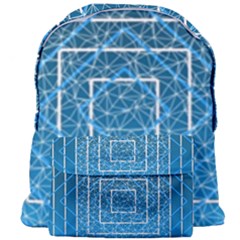 Network Social Abstract Giant Full Print Backpack