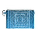 Network Social Abstract Canvas Cosmetic Bag (Large) View1