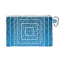 Network Social Abstract Canvas Cosmetic Bag (Large) View2