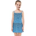 Network Social Abstract Kids  Summer Sun Dress View1