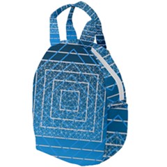 Network Social Abstract Travel Backpacks