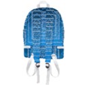 Network Social Abstract Zip Bottom Backpack View3