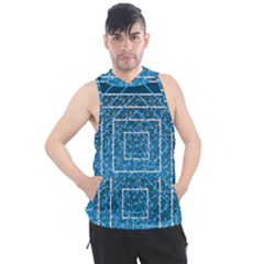 Network Social Abstract Men s Sleeveless Hoodie