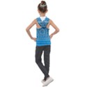 Network Social Abstract Kids  Sleeveless Hoodie View2