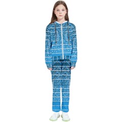 Network Social Abstract Kids  Tracksuit