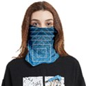 Network Social Abstract Face Covering Bandana (Two Sides) View1