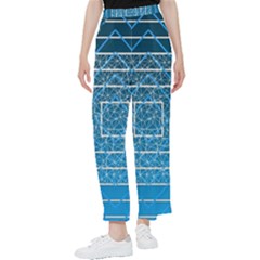 Network Social Abstract Women s Pants 