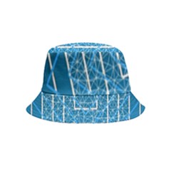 Network Social Abstract Bucket Hat (Kids)