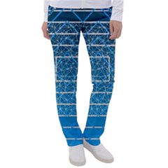 Network Social Abstract Women s Casual Pants