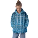 Network Social Abstract Kids  Oversized Hoodie View1