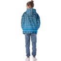 Network Social Abstract Kids  Oversized Hoodie View2