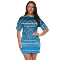 Network Social Abstract Just Threw It On Dress