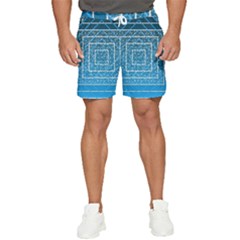 Network Social Abstract Men s Runner Shorts