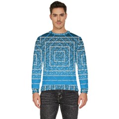 Network Social Abstract Men s Fleece Sweatshirt