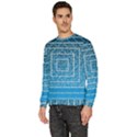 Network Social Abstract Men s Fleece Sweatshirt View2